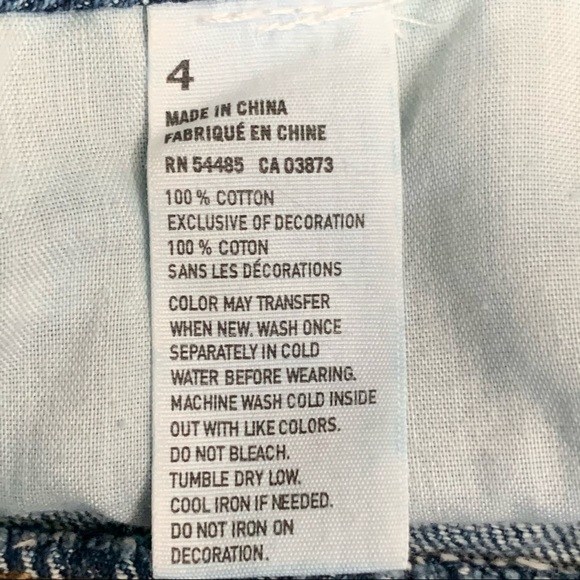 AMERICAN EAGLE OUTFITTERS Distressed Denim New York Jean Shorts 4 - Picture 6 of 6